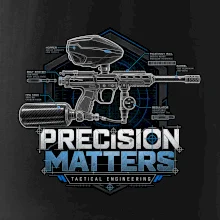 Technický nákres – presnosť je dôležitá paintball