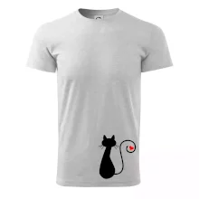 Zamilovaná mačka chvostík Zamilovaná mačka chvostík