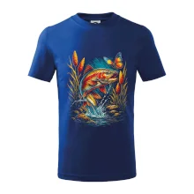 Obrázok pstruh a motýľ