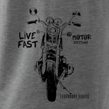 Motorka kresba live fast