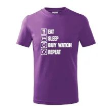 Eat Sleep Buy watch Repeat