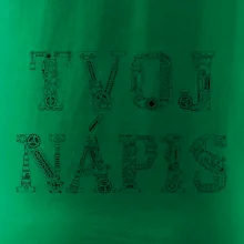 Steampunk vlastný nápis Steampunk vlastný nápis