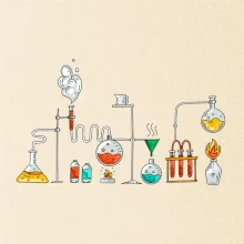 Chemická aparatúra farebná Chemická aparatúra farebná