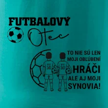 Futbalový otec - Dvaja synovia (vaše meno a číslo)