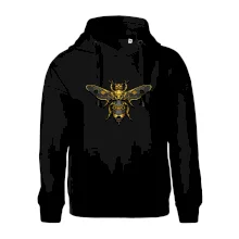 Steampunk včela s dierou v krídle Steampunk včela s dierou v krídle