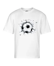 Futbalová lopta v triku