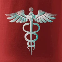 Hrdinovia zdravotníctva - logo (Pecka design)