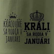 Králi - Kráľovné sa rodia v januáry