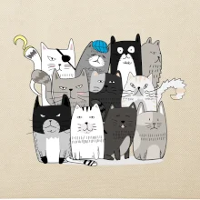 Mačky, čo nie sú tak úplne veselé