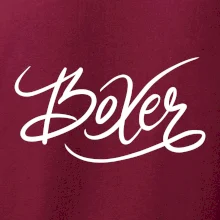 Boxer - nápis okrasný