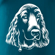 Kokeršpaniel - hlava kreslená