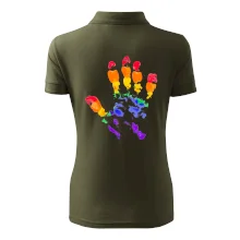 LGBT hand print