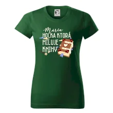 Kniha - Holka, ktorá miluje knihy  - Vaše meno