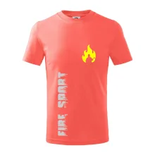 Hasiči - Váš názov - FLUO + Reflexná potlač