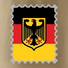 Nemecká známka - vlajka