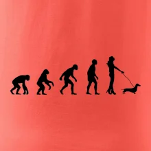 Jazvečík Evolúcia žena