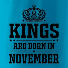 Kings are born in November