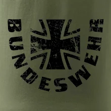 Bundeswehr kríž + nápis Bundeswehr kríž + nápis