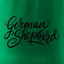 German shepherd - nápis okrasny - nápis okrasný German shepherd - nápis okrasny - nápis okrasný