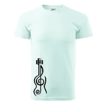 Husľový kľúč gitara