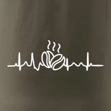 EKG zrná kávy