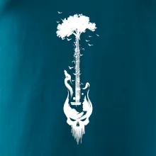 Gitara strom a lebka Gitara strom a lebka