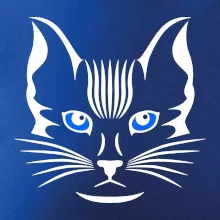 Mačka hlava skica Mačka hlava skica