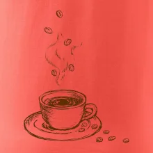 Hrnček plný čerstvej kávy