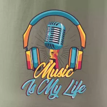 Music is my life slúchadlá