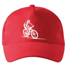 MTB kreslený cyklista MTB kreslený cyklista