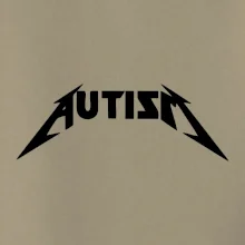Autism rock nápis