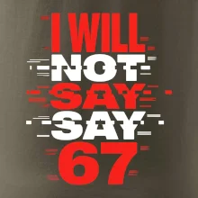 Červený - I Will Not Say SAY 67