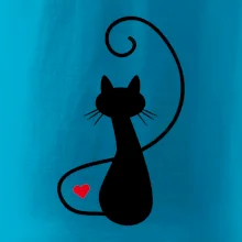 Zamilovaná mačka spredu