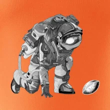 Americký futbal astronaut