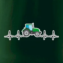 Traktor farebný ekg