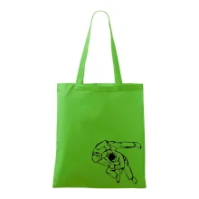 Judo nápis + postavy