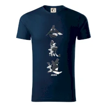 Aikidó maskáčový nápis Aikidó maskáčový nápis