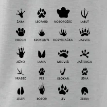 Zvieracie stopy - názvy