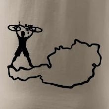 Cyklista - Mapa Rakúska