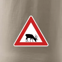 Dopravná značka - Pozor žreb