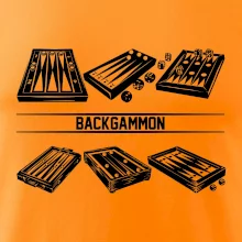 Backgammon čierny set Backgammon čierny set