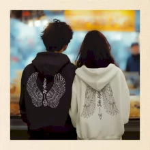 Párova mikina - Jeho anjel , Jej strážca