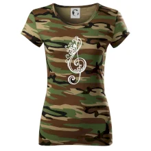 Husľový kľúč kvety Husľový kľúč kvety