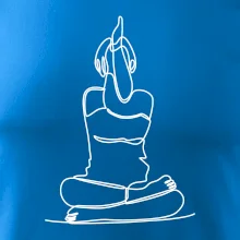 Jóga v sede jedným ťahom