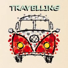 Traveling kreslené auto (lulu_art)