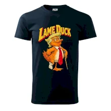Trump jako kulhající kachna retro komiks