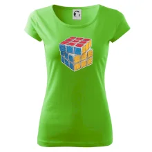 Rubikova kocka kreslená