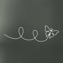 Dráha letu motýľa - slučka