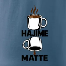 Hajime matte káva judo
