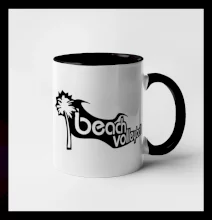 Beach volleyball obrys